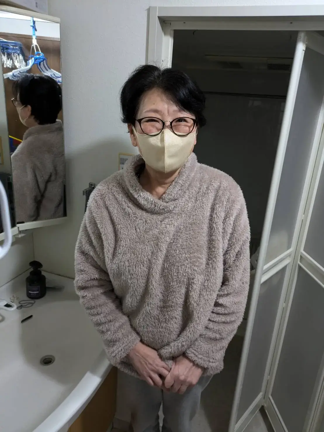夜に洗面台からの水漏れ‐小野市上本町